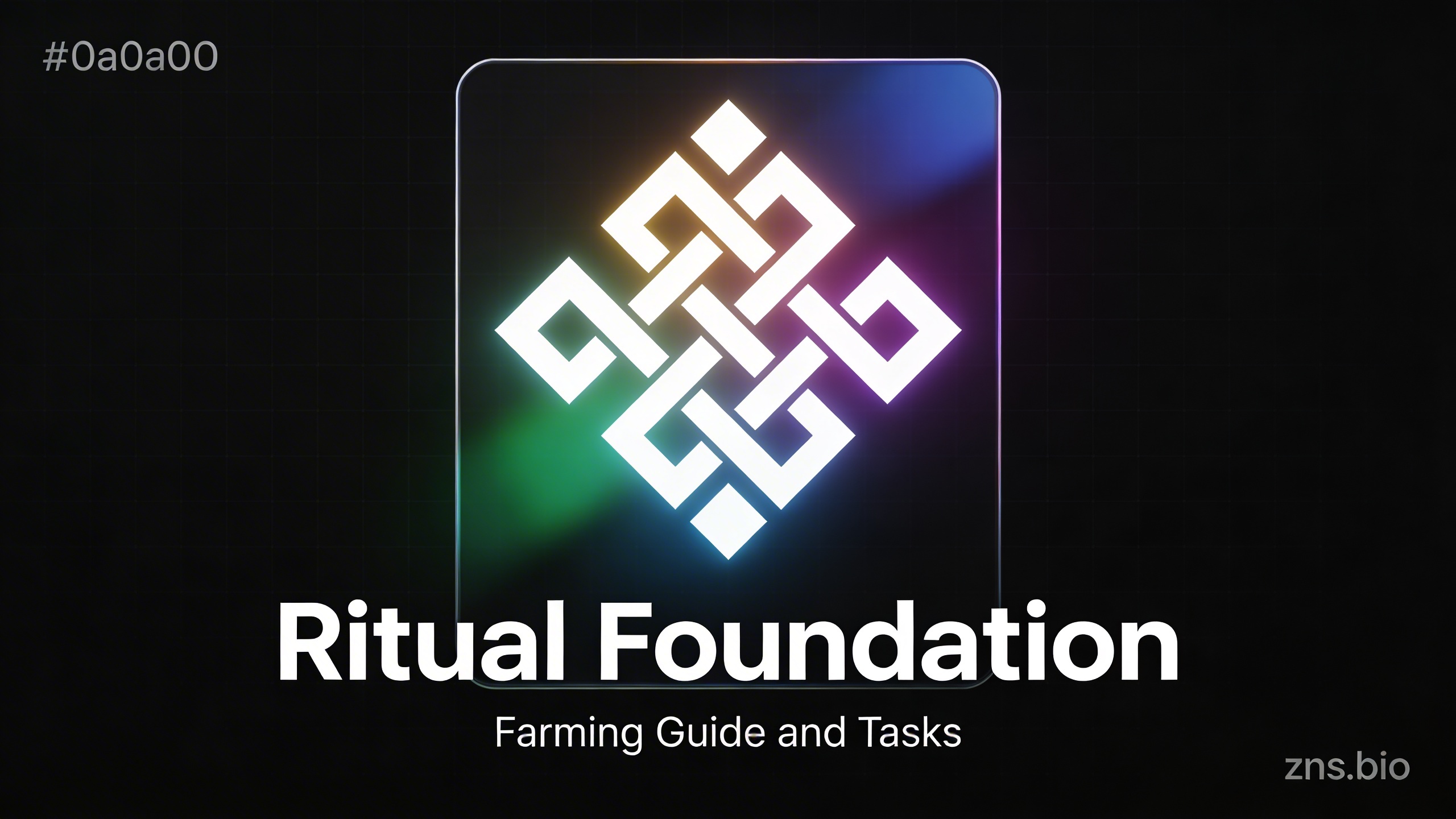 Ritual Foundation Airdrop Guide: Ritual Quests, Node & Social Tasks